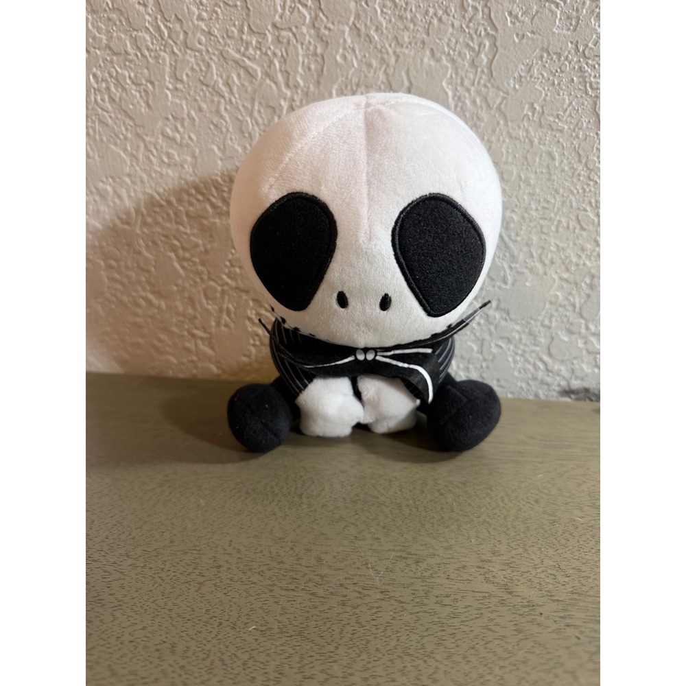 Disney Nightmare Before Christmas Jack Skellington Plush 7 Inch Pinstripe Suit